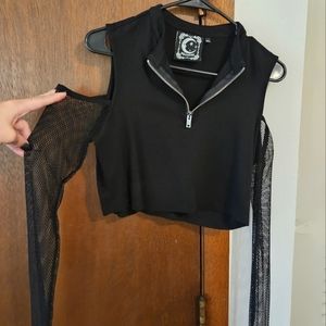 Killstar crop top- XL